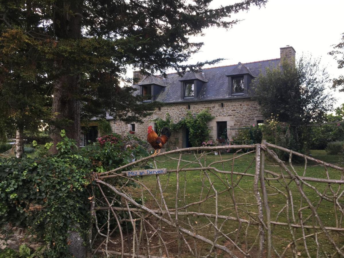 Bretagne Chambre D'Hotes Suite 53M2 Et Caravane Vintage Avec Cuisine Et Salle De Bains Privees Brittany B&B 53M2 Suite And Vintage Caravan Glamping With Private Kitchen And Bathroom Pleumeur-Gautier Eksteriør billede