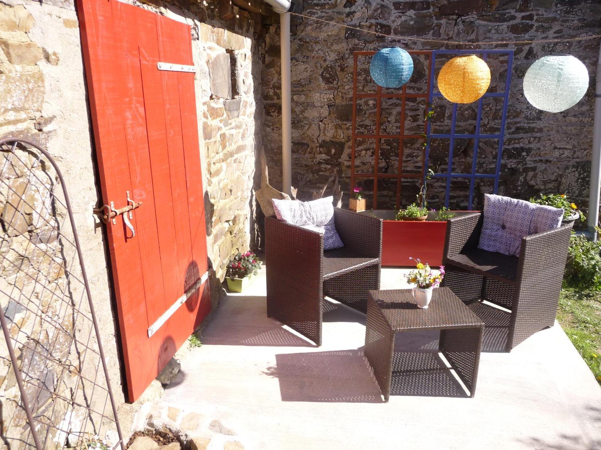 Bretagne Chambre D'Hotes Suite 53M2 Et Caravane Vintage Avec Cuisine Et Salle De Bains Privees Brittany B&B 53M2 Suite And Vintage Caravan Glamping With Private Kitchen And Bathroom Pleumeur-Gautier Eksteriør billede
